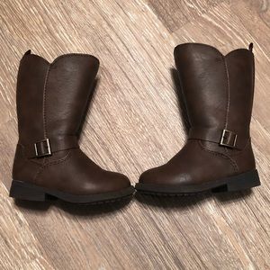 Oshkosh Toddler Girls Size 6 Brown Riding Boots
